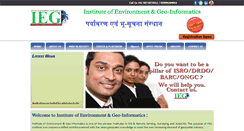 Desktop Screenshot of iegi.org
